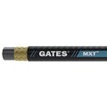 Gates MXT MEGASYS Wire Braid Hose, 138 in OD, 1 in ID, 50 ft L, 2400 psi Pressure, Synthetic Rubber 85053